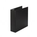 Workstation Durable EZ-Turn Ring Reference Binder  11 x 8-1/2  3&amp;apos;&amp;apos; Capacity  Black TH187164